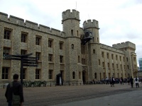 Interior de la torre de Londres 