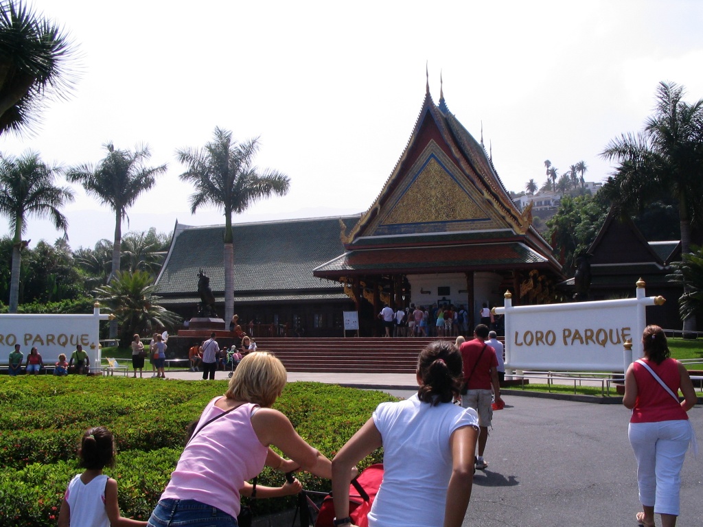 Entrada a Loro Park