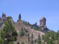 Roque Nublo, El fraile y la Rana