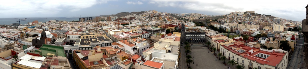 Panorámica de Las Palmas de Gran Canaria